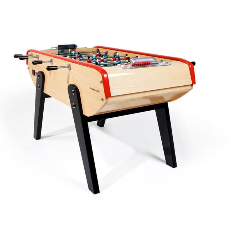 Bonzini B90 Classic Football Table Right Side View in Blonde