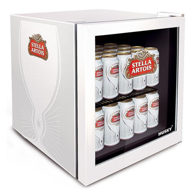 Husky Stella Artois Mini Fridge in Silver