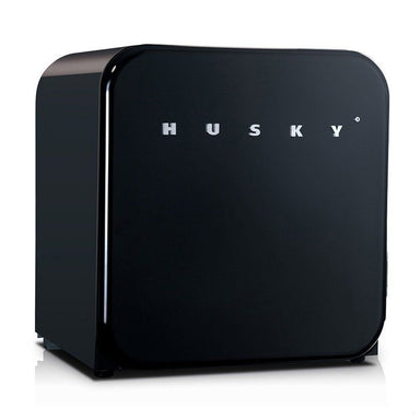 Husky Retro Mini Fridge in Black