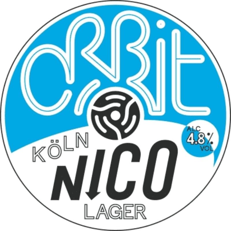 Orbit beers nico koln lager 30L keykeg