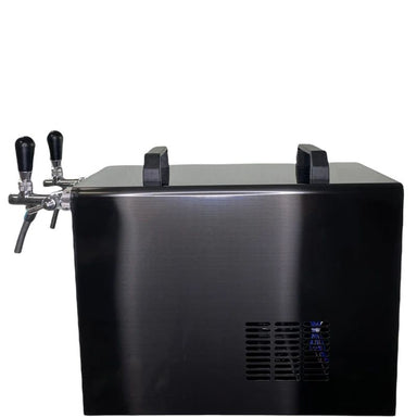 portapint 50c twin tap dispensers side view