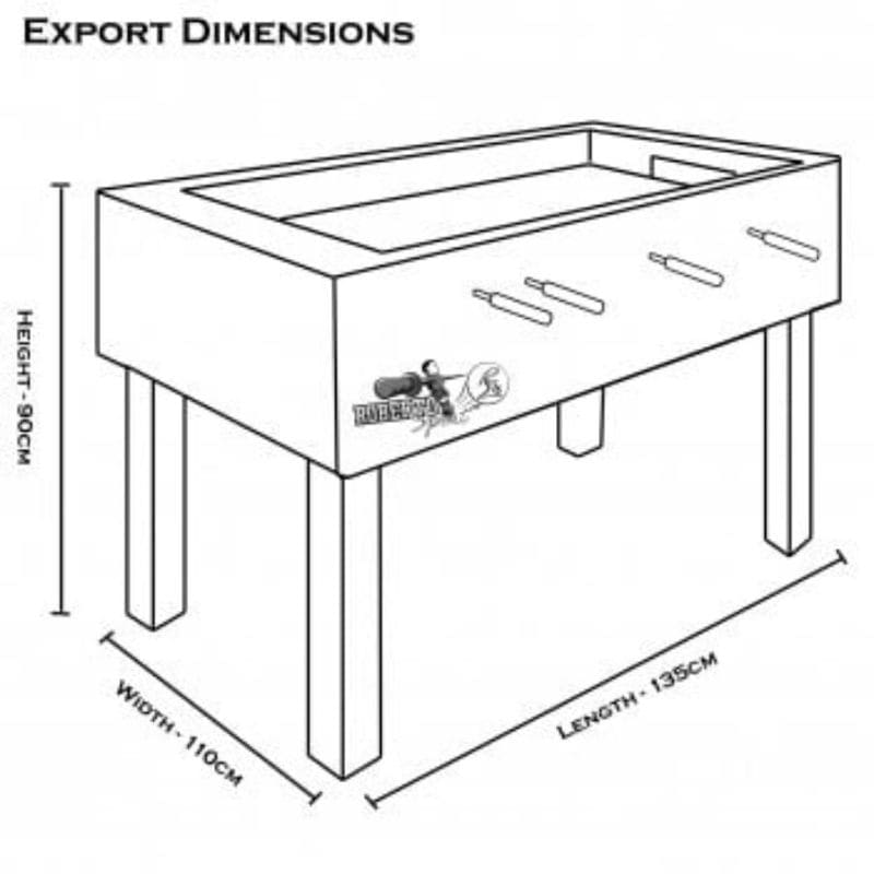 Roberto Sport Export Football Table Dimensions