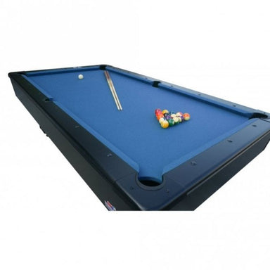 Roberto Sports Blue Cloth Pool Table with Cues and balls