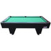 roberto sports first pool 200 7ft pool table side view