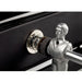 silver foosball player on bonzini B90 D&P