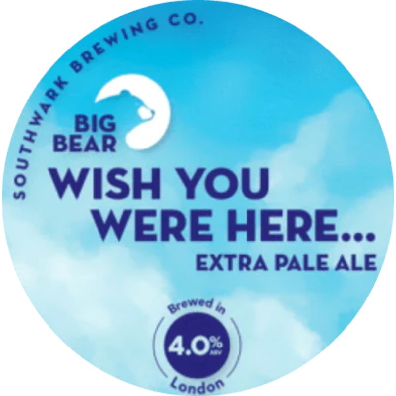 Southwark brewing co wish you were here pale ale keykeg